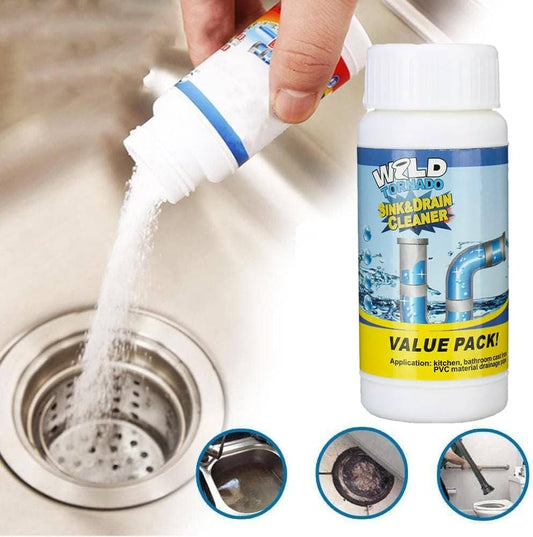 Powerful Drain Blockage Sink Cleaner Powder (Pack of 2)