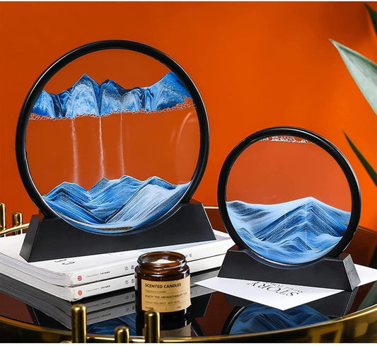 Relaxing Kinetic Sandscape Art Table Decor