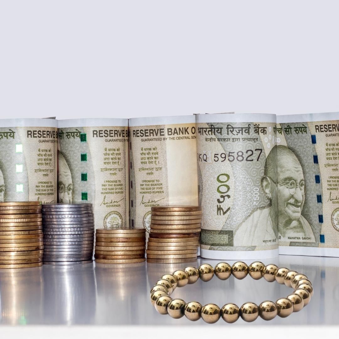 Prosperity Golden Pyrite Bracelet (8mm Beads)