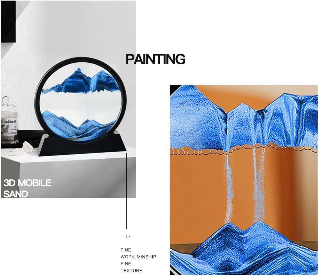 Relaxing Kinetic Sandscape Art Table Decor