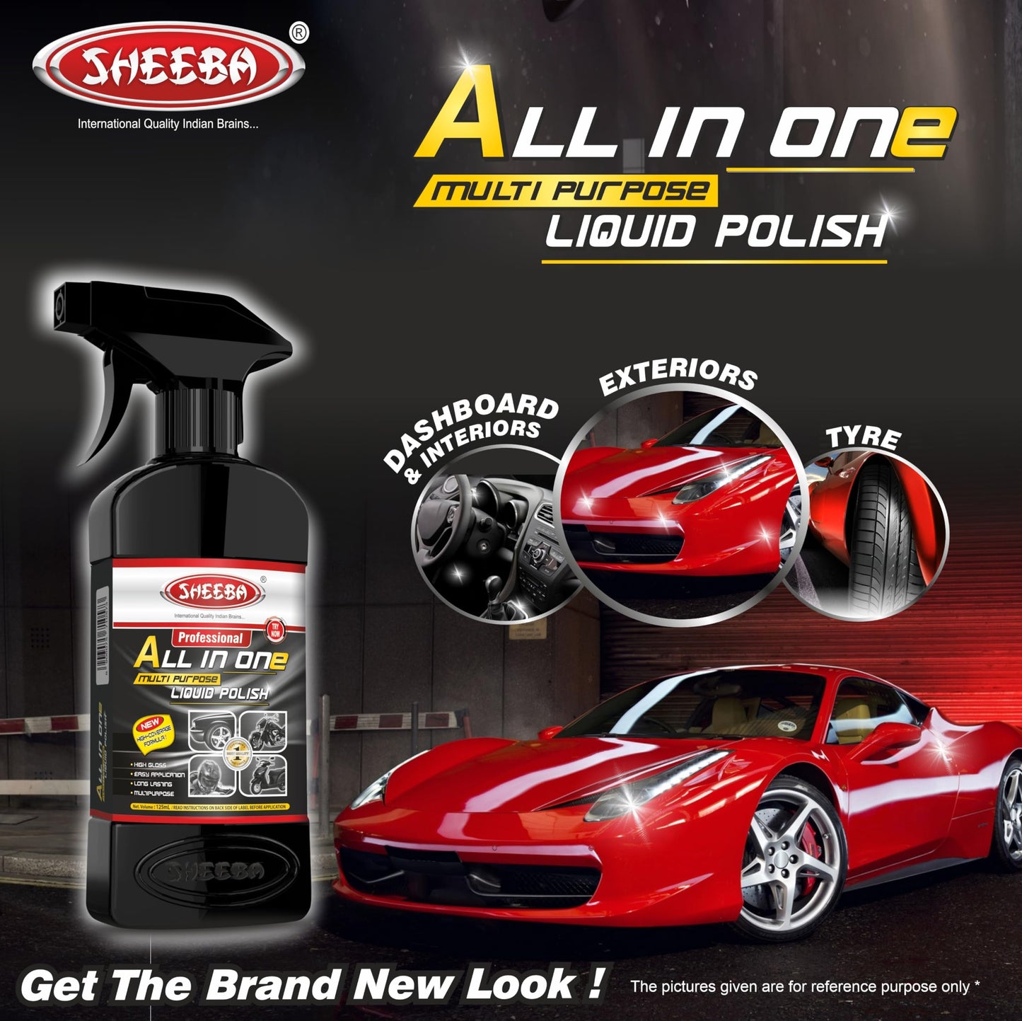 All-in-One Multipurpose Liquid Polish for Superior Shine (200 ml) (Pack of 2)