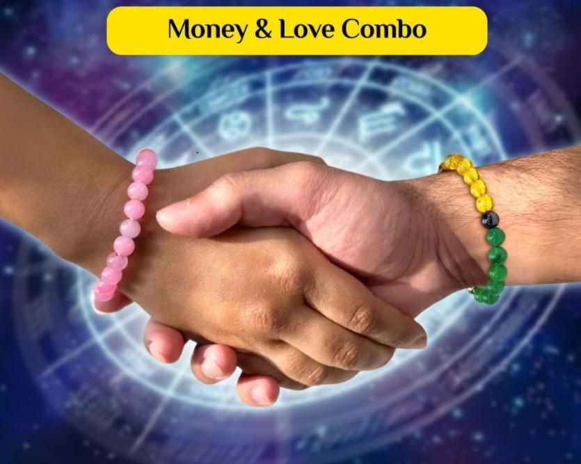 The "Manifest" Combo: Money & Love Bracelets