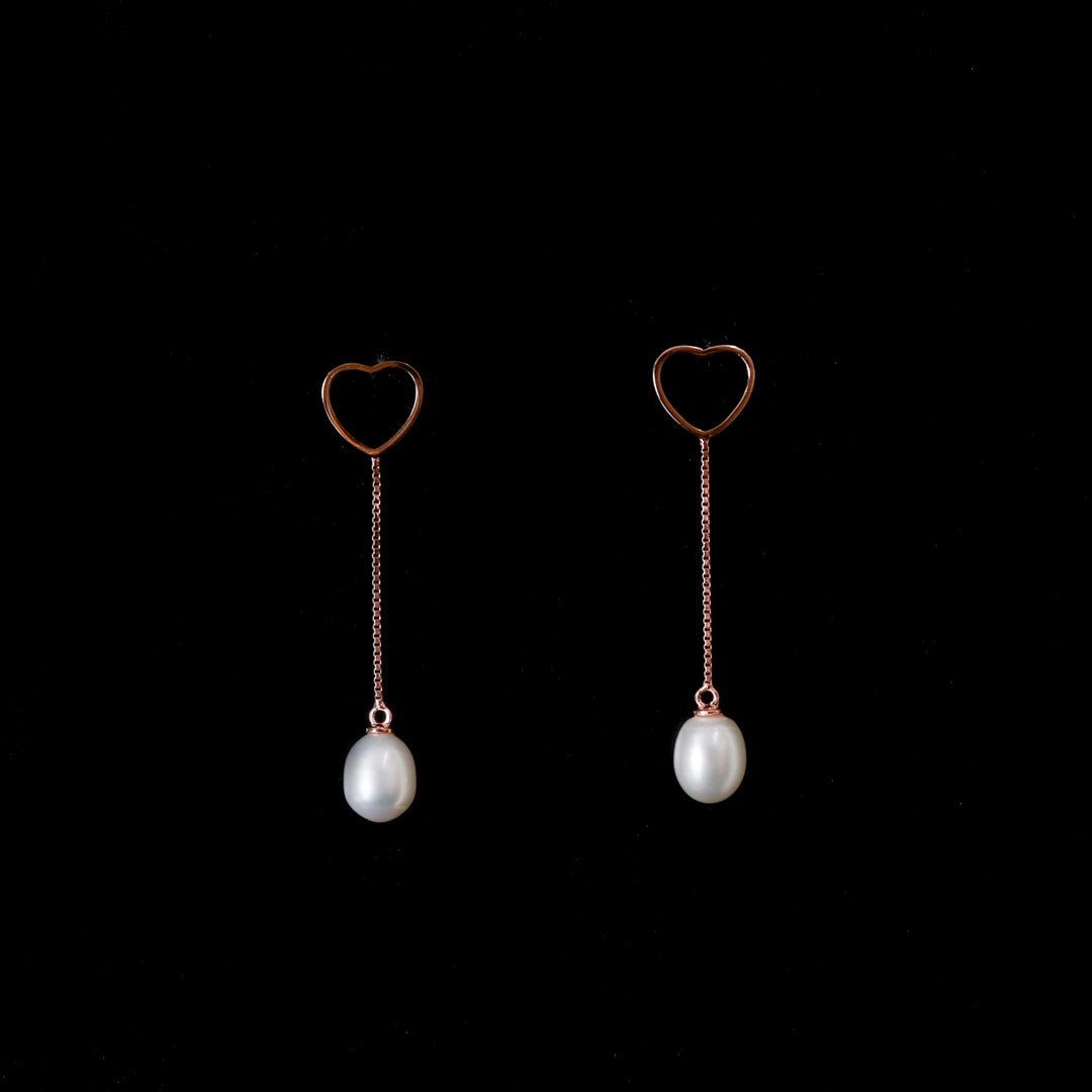 Dainty Rose Gold Earrings