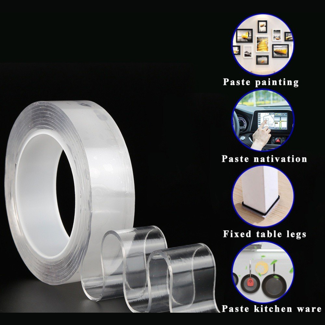 Multipurpose Double Sided Ivy Grip Tape (3 Meter, Pack of 2)