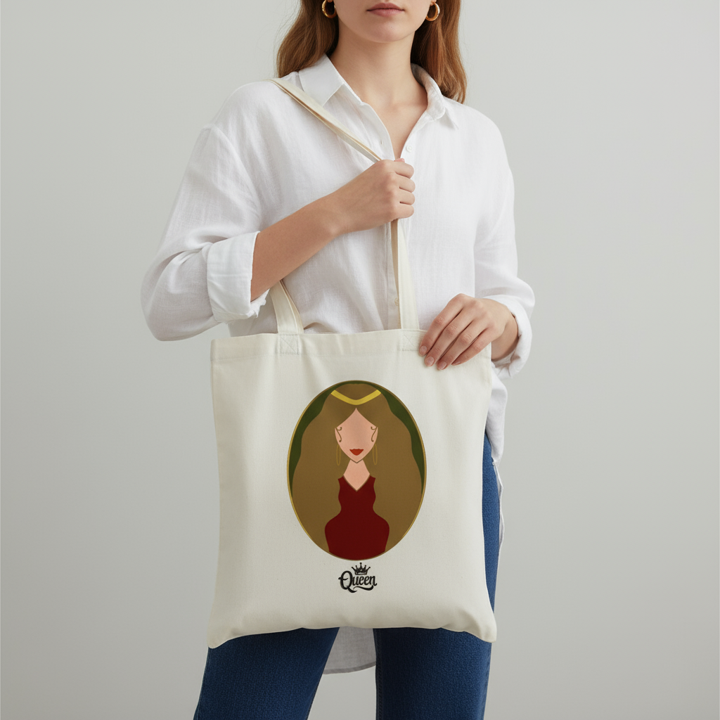 Women’s Art Tote Bag – Eco Cotton Canvas Carry-All