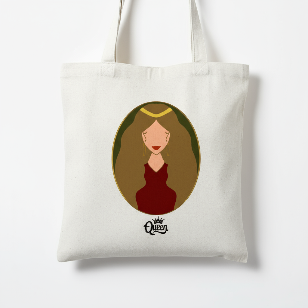 Women’s Art Tote Bag – Eco Cotton Canvas Carry-All