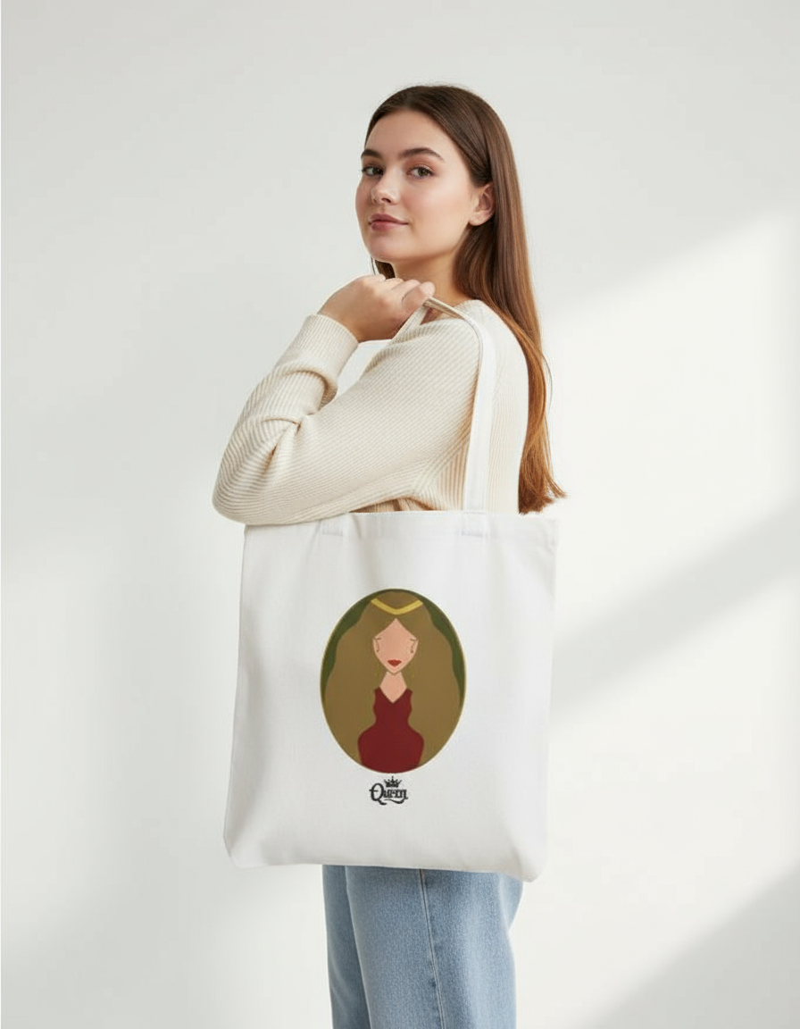 Women’s Art Tote Bag – Eco Cotton Canvas Carry-All
