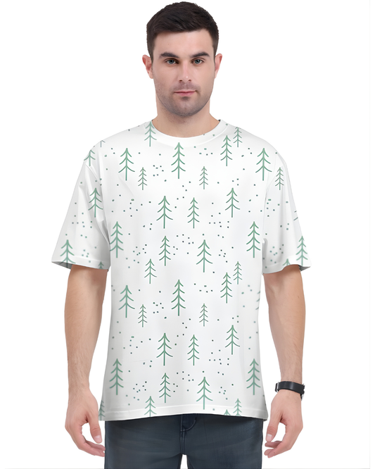 Unisex AOP Oversized Tee – Pattern Printed